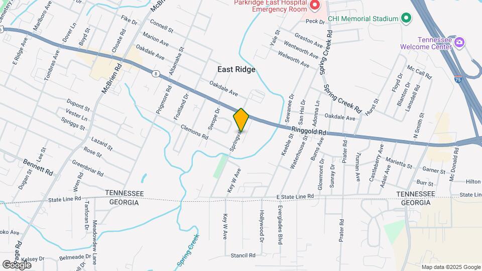 1516 Springvale Rd Map and Location Details