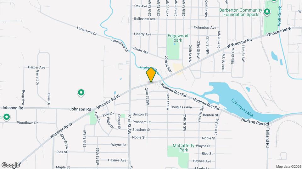 1312 Wooster Rd W Map and Location Details