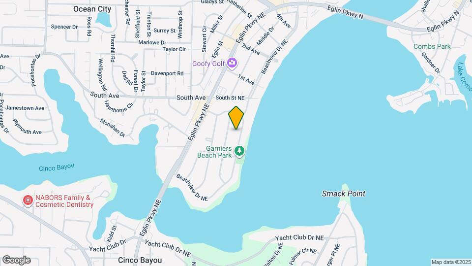 270 Beachview Dr NE Map and Location Details