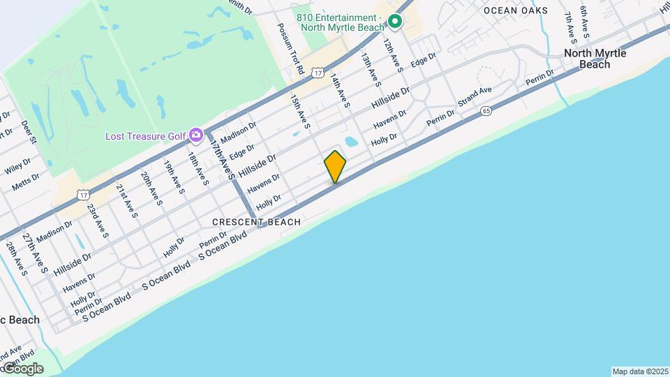 1501 S Ocean Blvd Map and Location Details