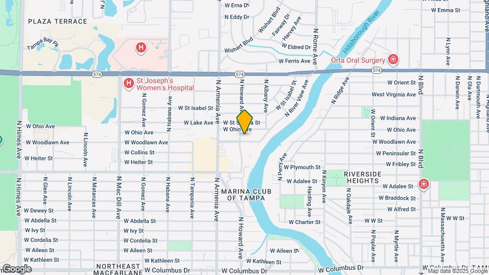 2217 W Woodlawn Ave Map and Location Details