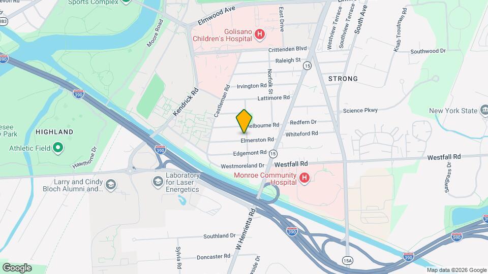 111 Eastmoreland Dr Mapa y Detalles de la Ubicación