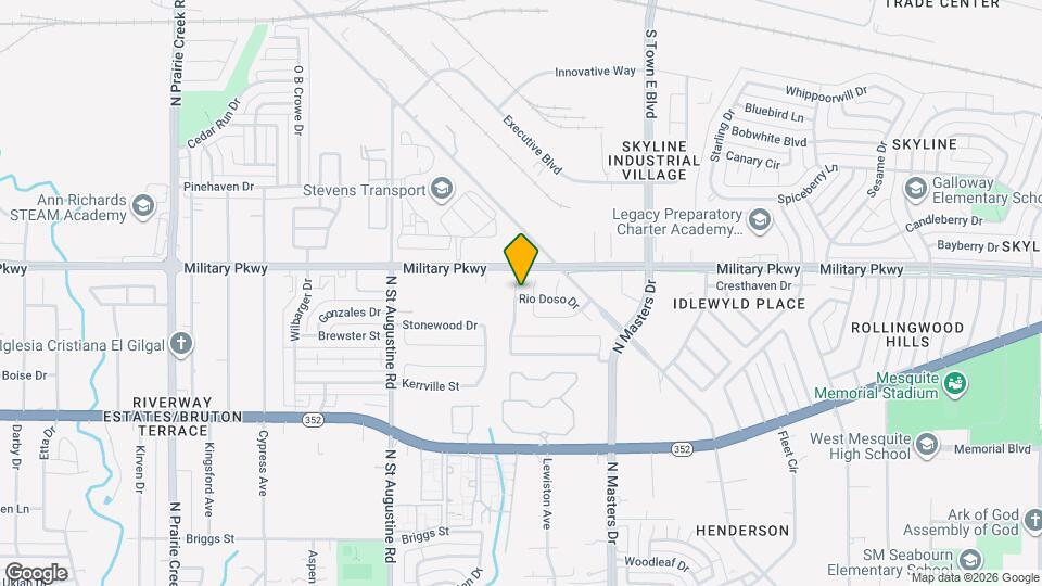 3610 Apple Valley Way Map and Location Details