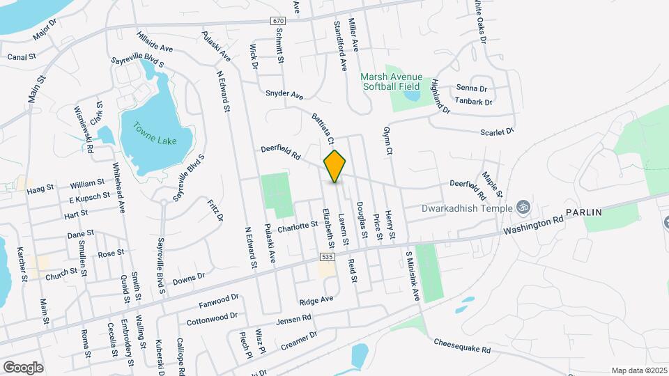 35 Lavern St Map and Location Details