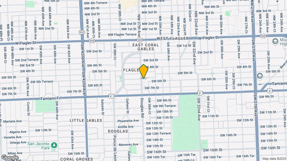 553 SW 37th Ave Map and Location Details