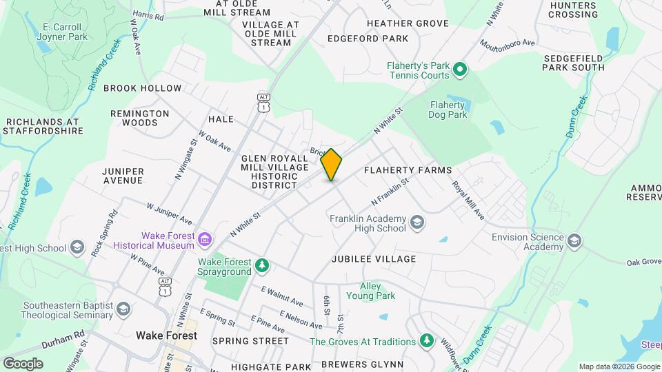 322 E Perry Ave Map and Location Details