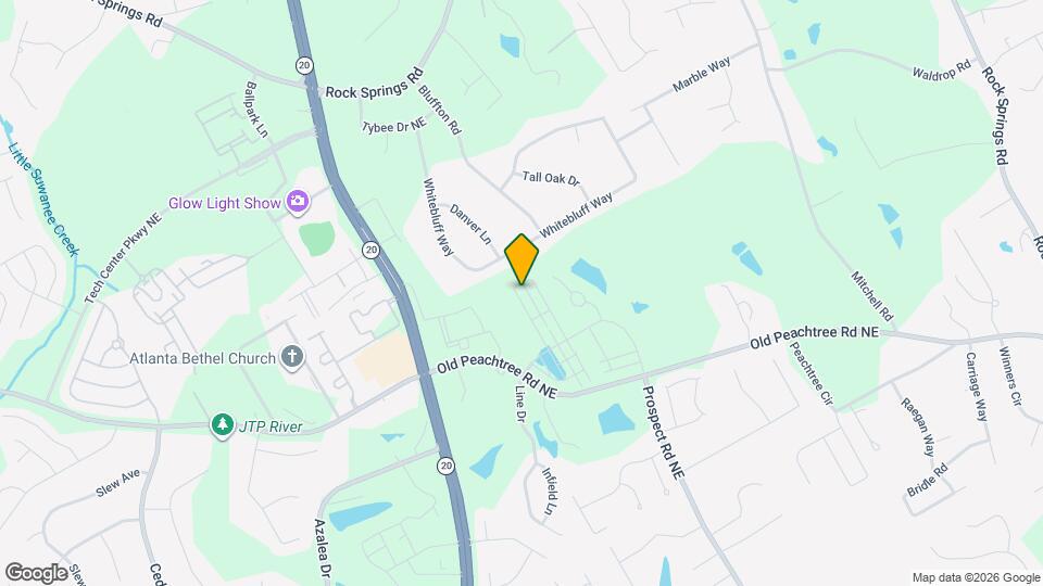 2520 Whistler Wy NE Map and Location Details