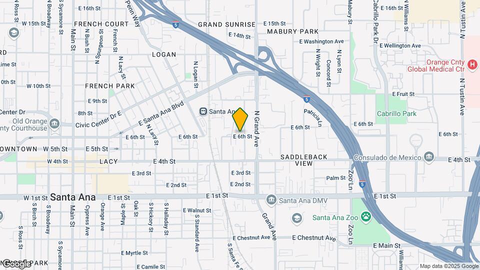 604 N Eastwood Ave Mapa y Detalles de la Ubicación