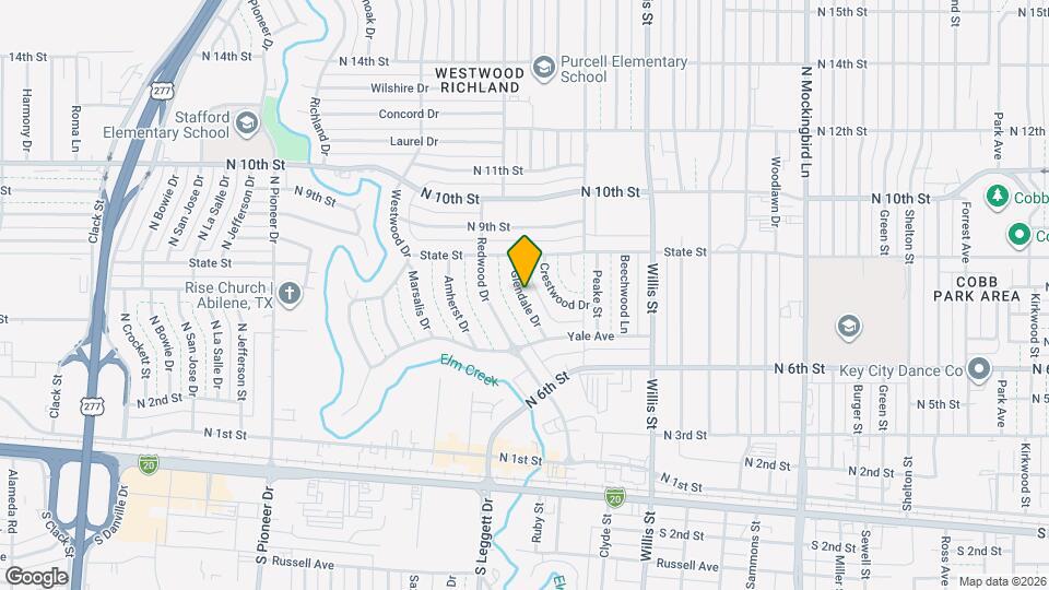 751 Glendale Dr Mapa y Detalles de la Ubicación