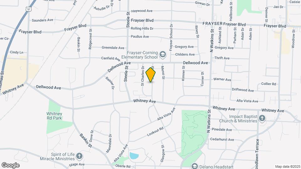 3115 Signal St Map and Location Details