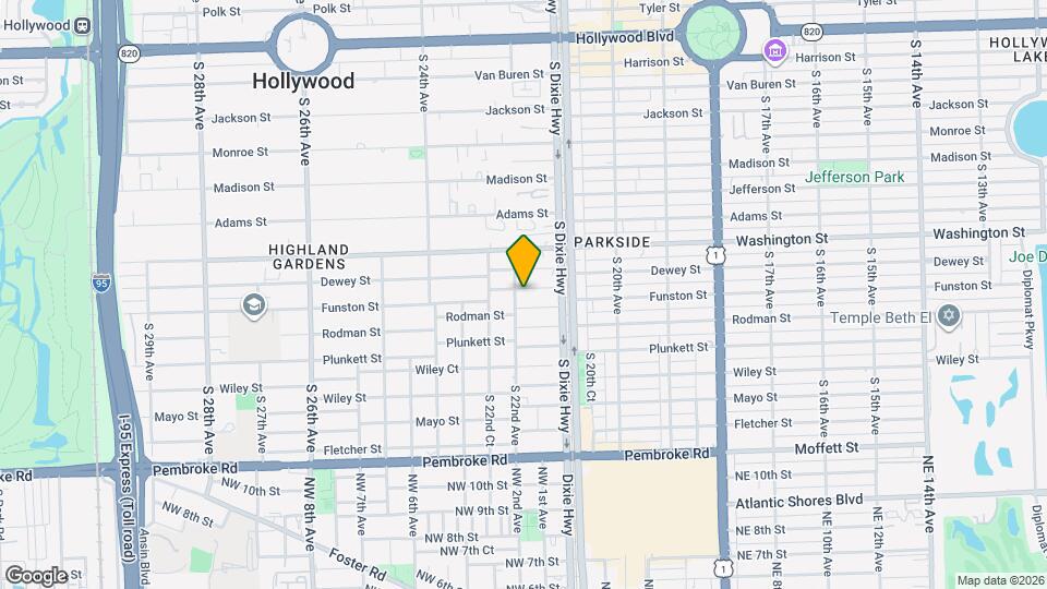 2130 Funston St Map and Location Details