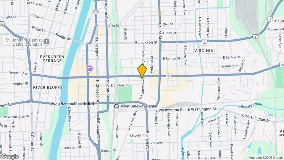 155 N Eastern Ave Map and Location Details