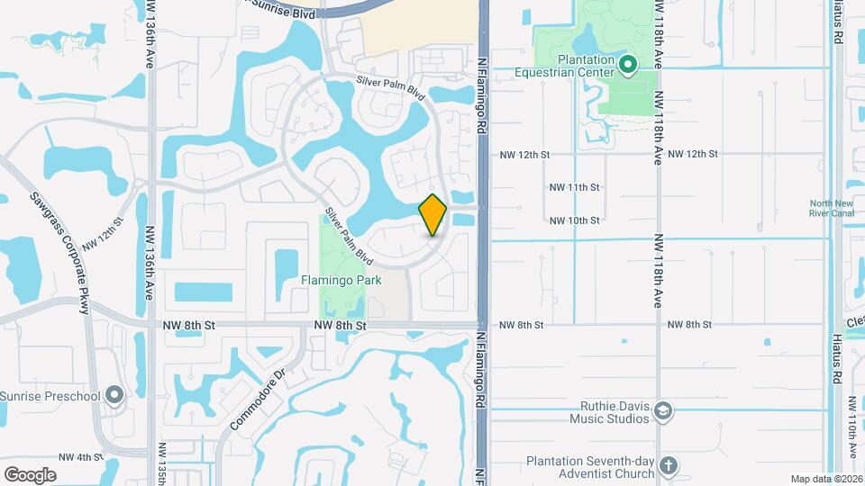 12624 NW 11th Ct Mapa y Detalles de la Ubicación