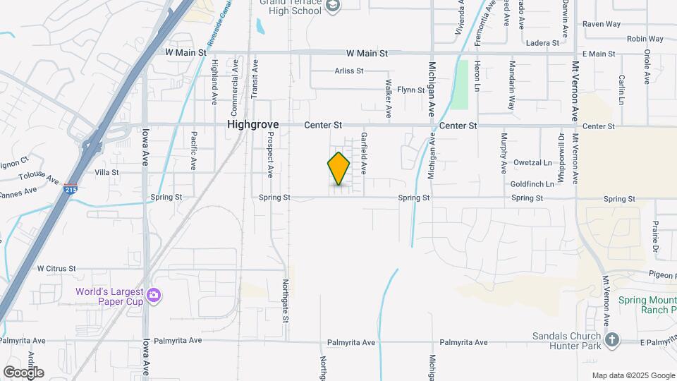 19219 Beech Grv St Map and Location Details