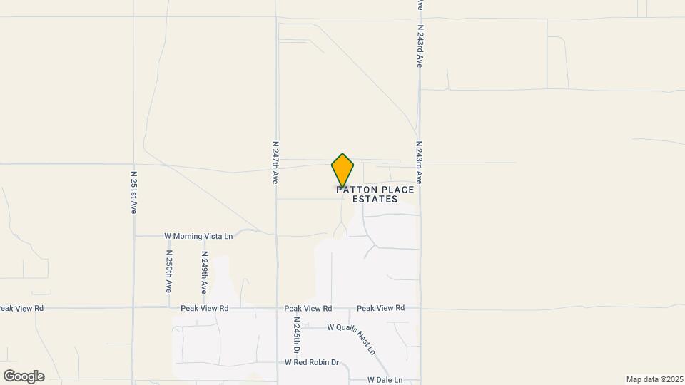 24508 W Duane Ln Map and Location Details