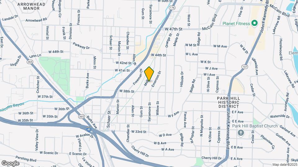 3902 Mellene Dr Map and Location Details