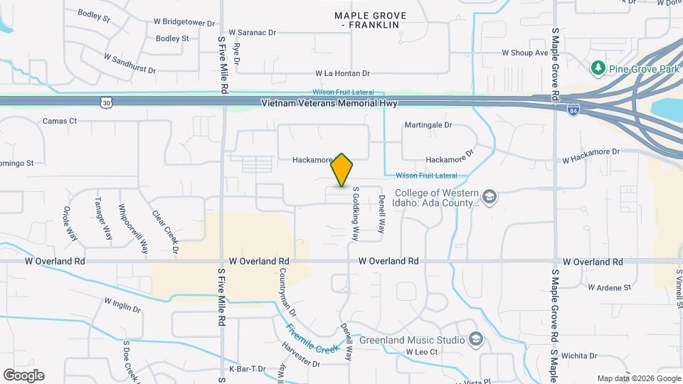 10043 W Campville St Map and Location Details