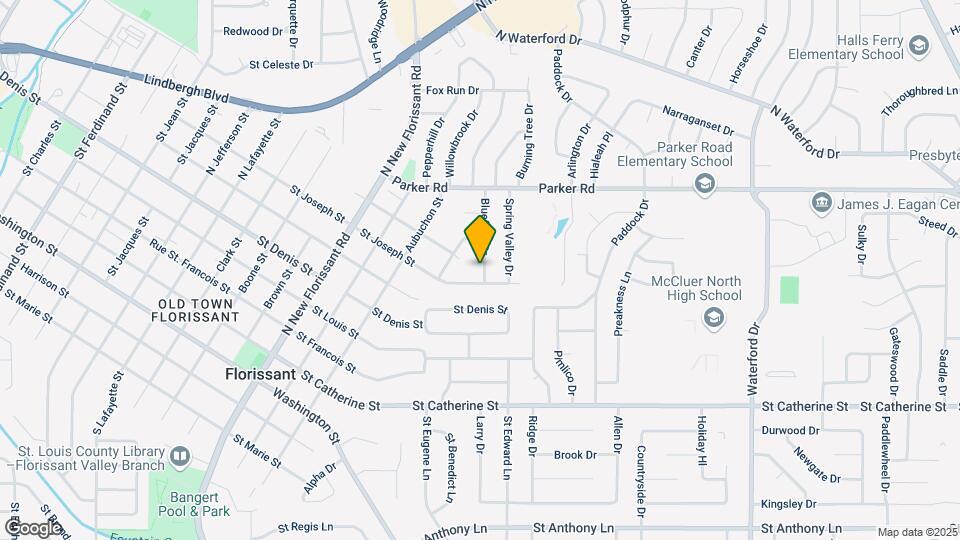 1035 Bluefield Dr Map and Location Details