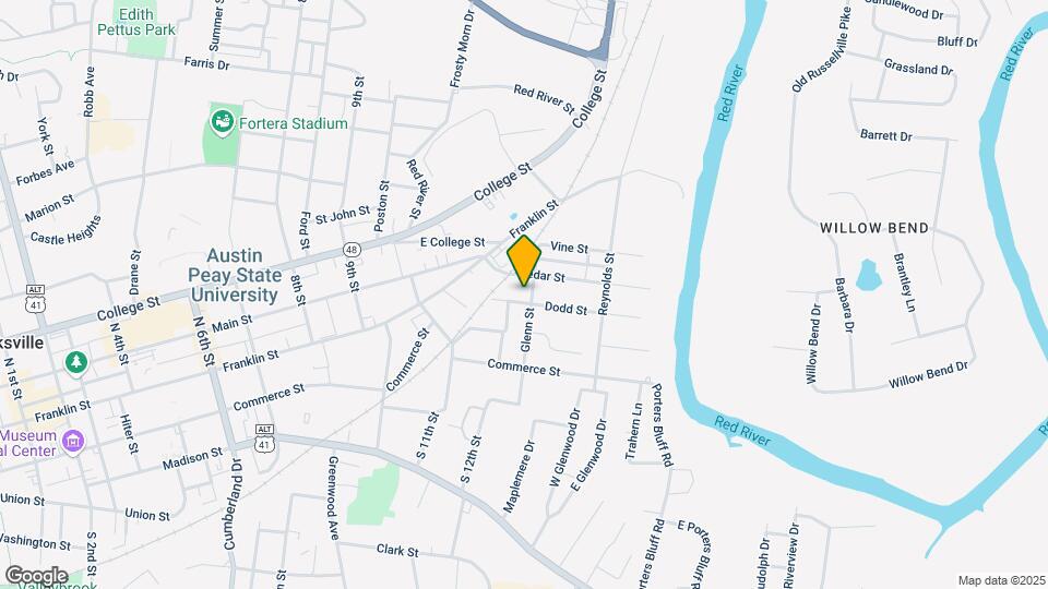 322 Glenn St Mapa y Detalles de la Ubicación