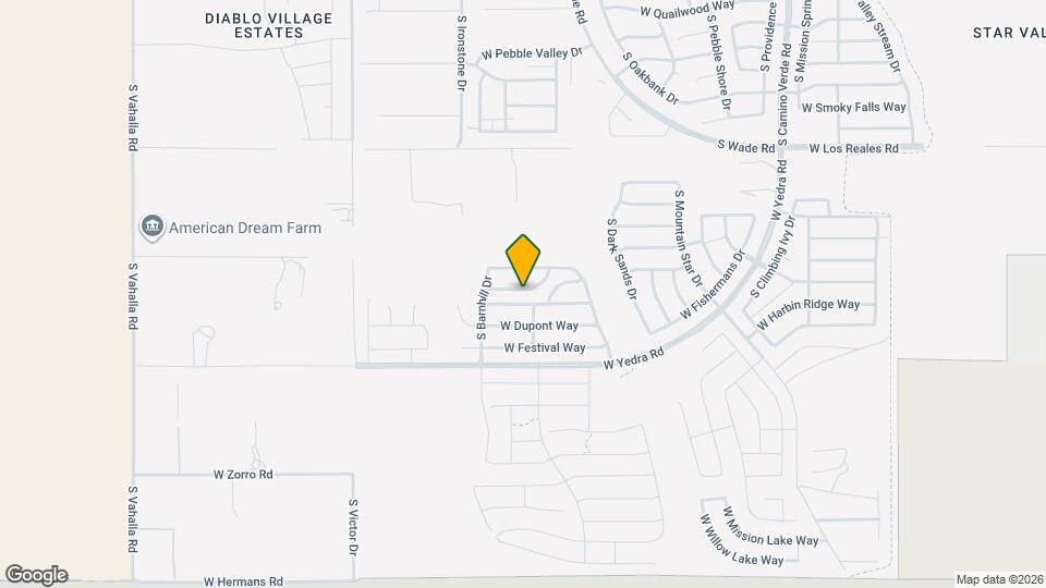 7097 W Fall Haven Way Mapa y Detalles de la Ubicación