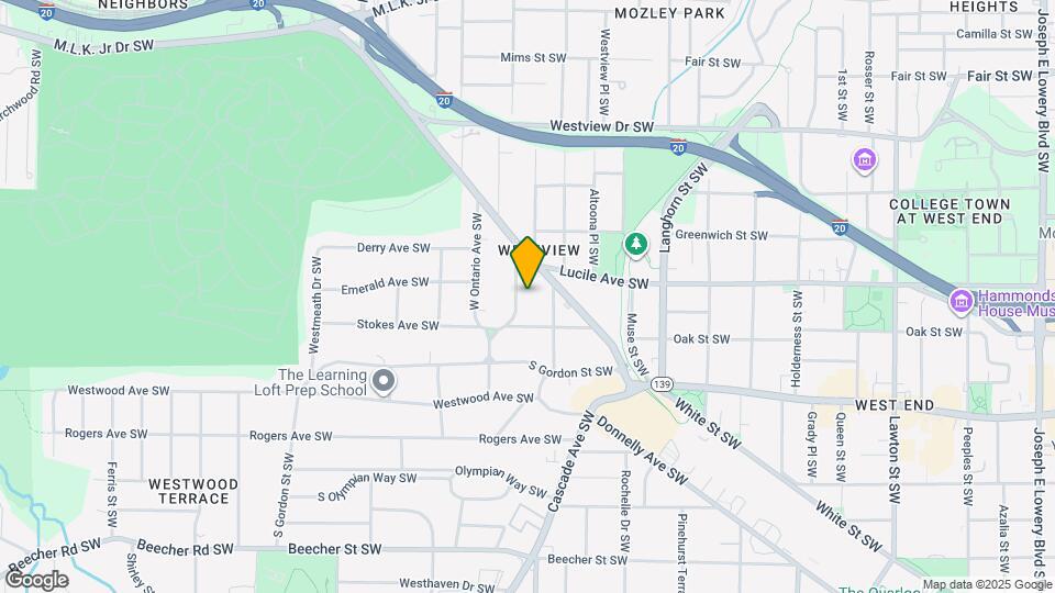 486 E Ontario Ave SW Map and Location Details