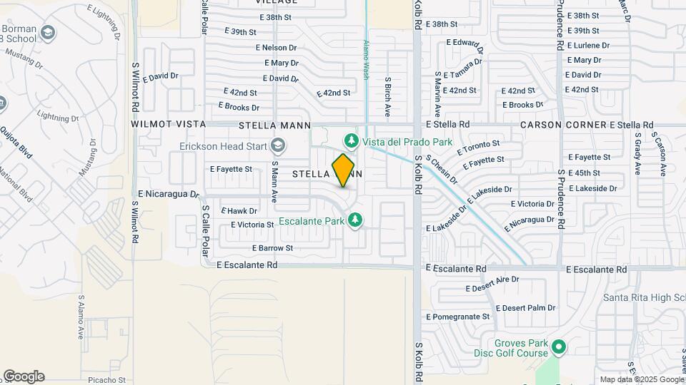 6864 E 45th St Map and Location Details