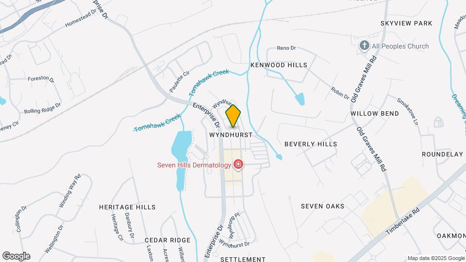 121 Northwynd Cir Map and Location Details