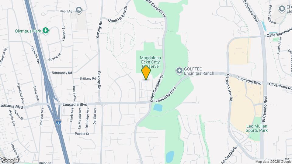 1020 Palmaria Ct Map and Location Details