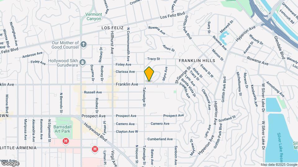 4261 Franklin Ave Mapa y Detalles de la Ubicación
