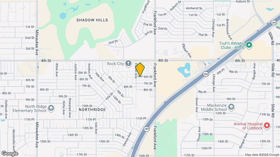 5827 6th St Map and Location Details