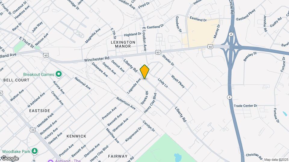 1120 Liberty Rd Map and Location Details