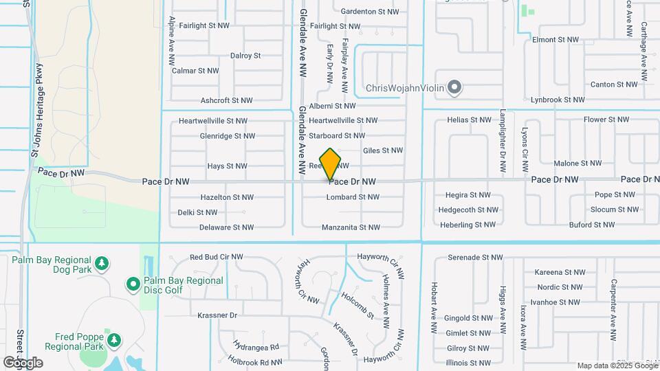 1550 Pace Dr NW Map and Location Details