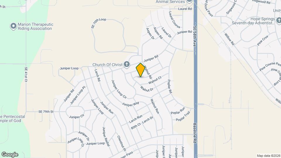 66 Walnut Pl Map and Location Details