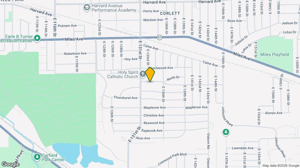 13304 Cranwood Dr Map and Location Details