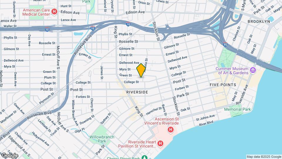 2623 College St Map and Location Details