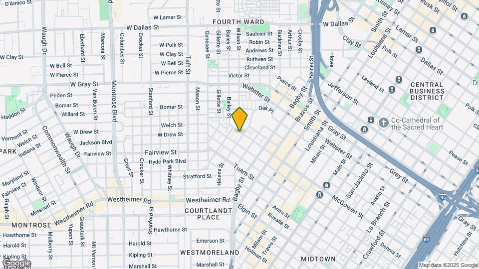 118 McGowen St Map and Location Details