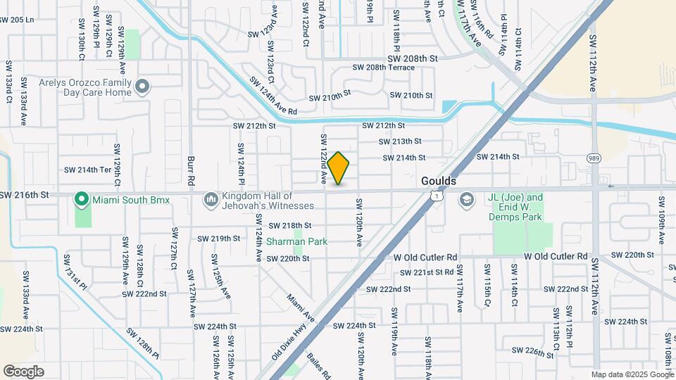 12131 SW 216th St Map and Location Details