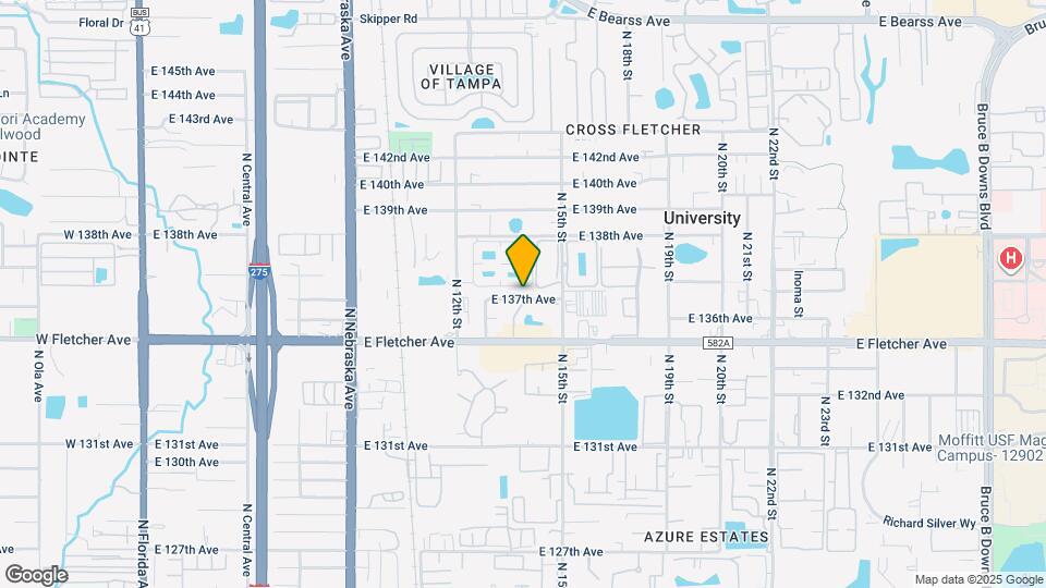 1338 E 137th Ave Map and Location Details