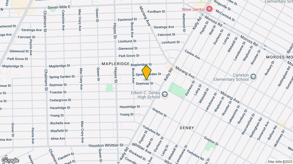 15491 Seymour St Map and Location Details