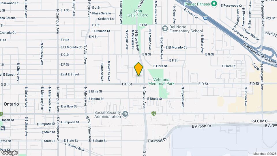 426 N Parkside Dr Map and Location Details