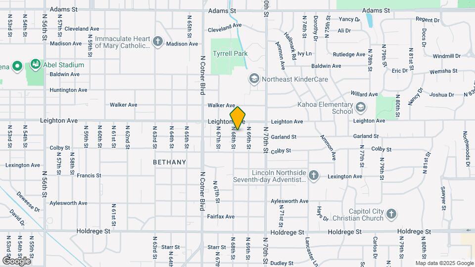 2200 N 68th St Map and Location Details