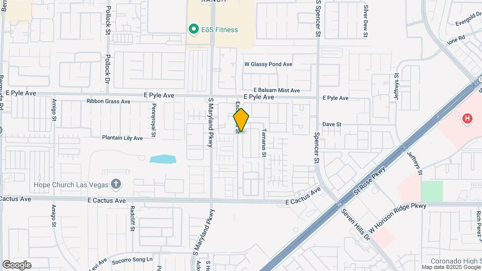 10245 Missouri Meadows St Map and Location Details