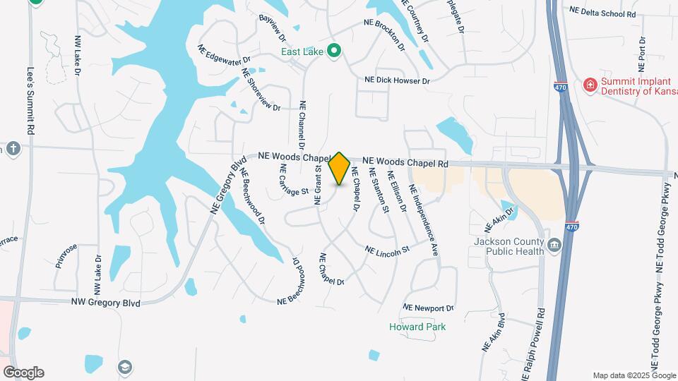 3801 NE Colonial Dr, Unit 3801 Map and Location Details
