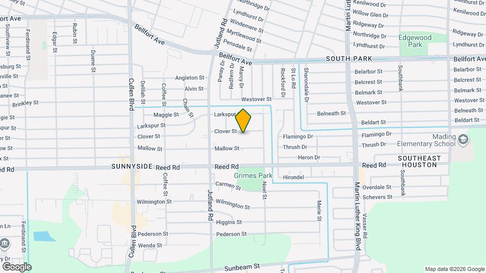 5126 Clover St Map and Location Details