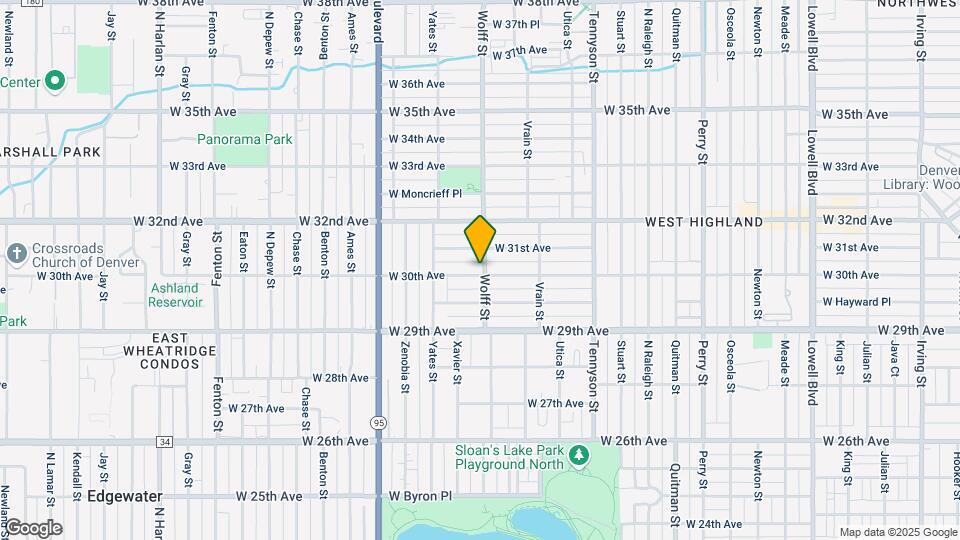 4805 W 30th Ave Mapa y Detalles de la Ubicación