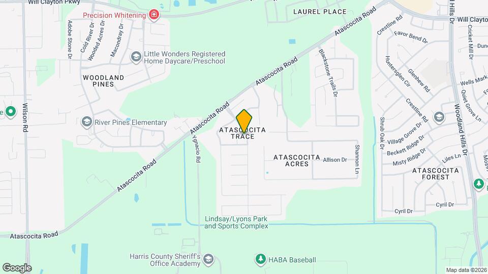 17223 Atascocita Bend Dr Mapa y Detalles de la Ubicación