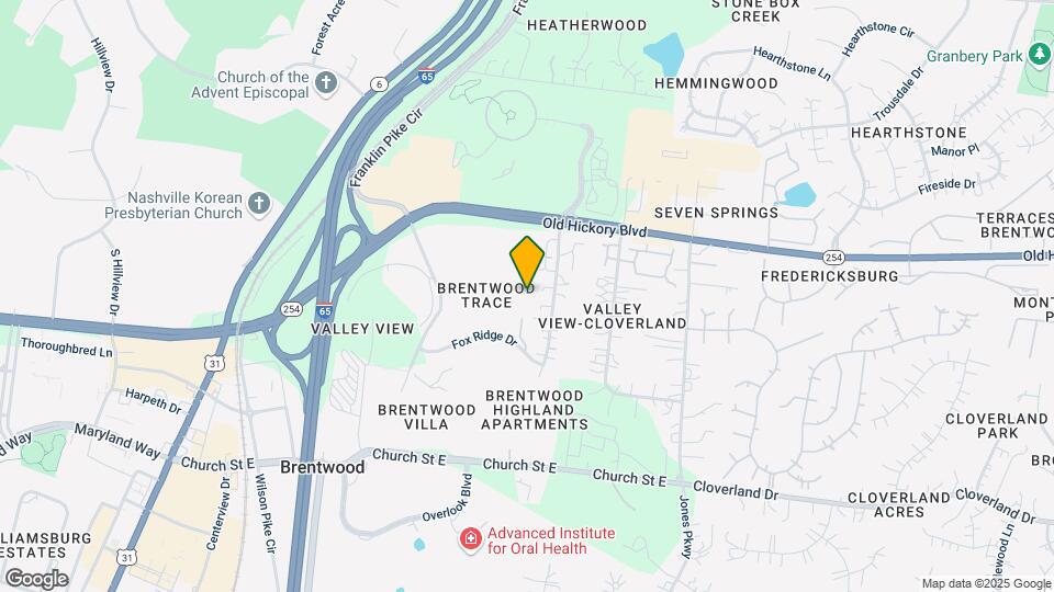 5834 Brentwood Trace Mapa y Detalles de la Ubicación