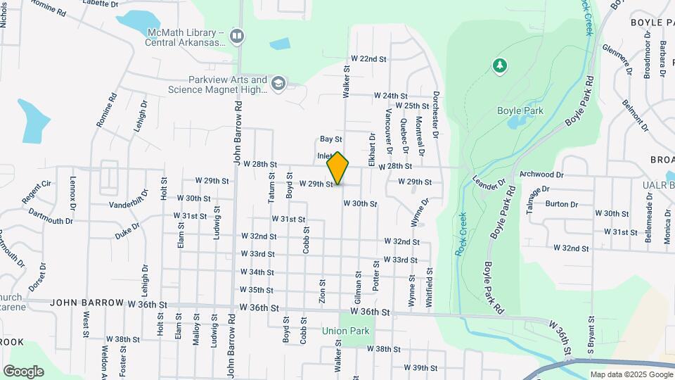 2910 Walker St Mapa y Detalles de la Ubicación