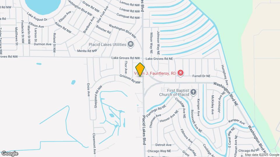 115 Grissom Rd NW Map and Location Details