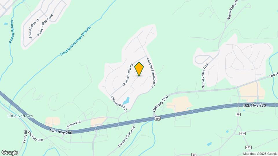 254 Chesser Reserve Dr Map and Location Details